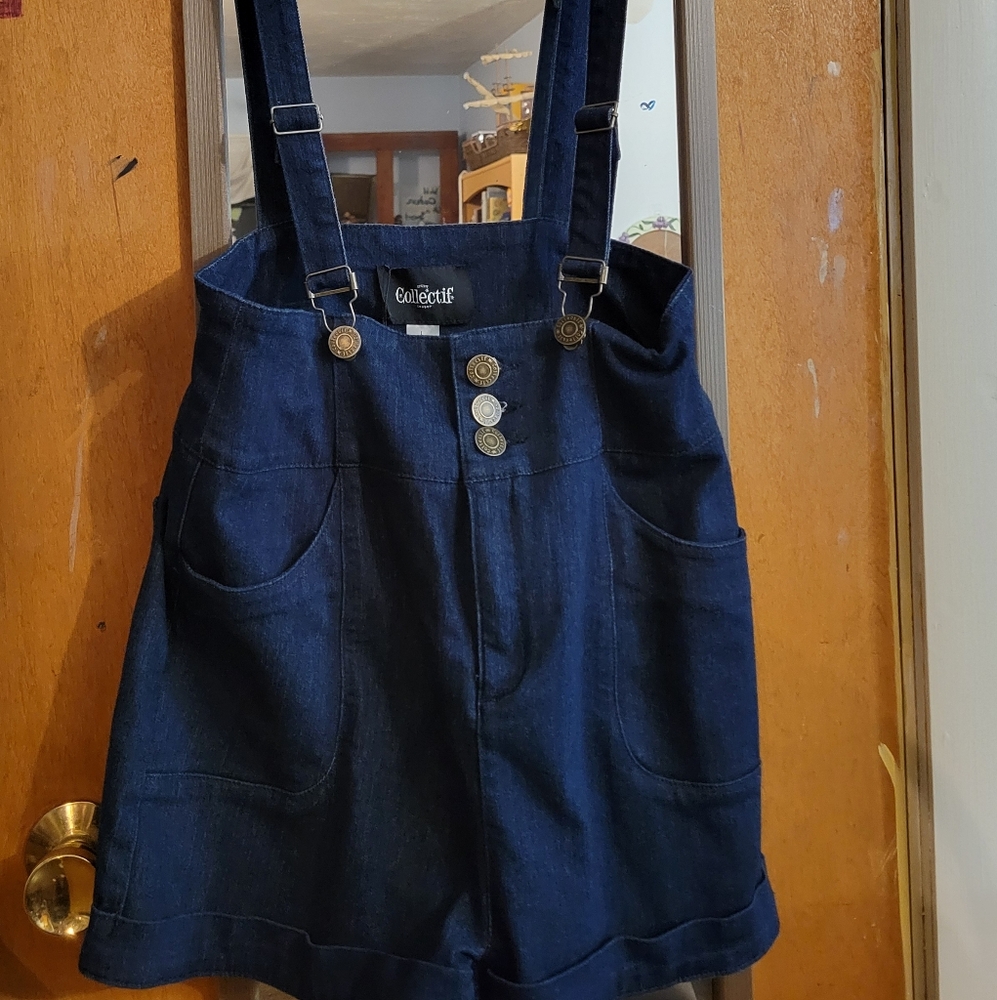 Suspender Shorts NWT